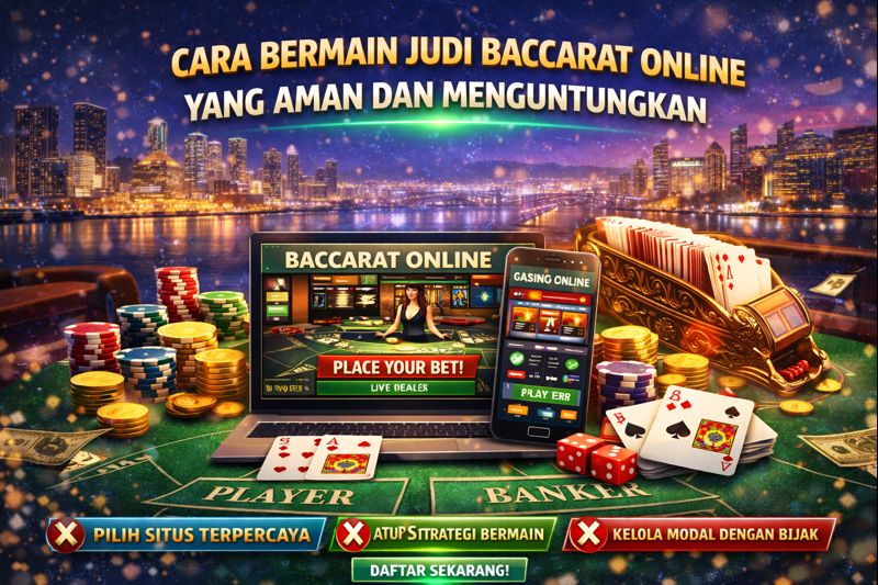 Cara Bermain Judi Baccarat Online yang Aman dan Menguntungkan