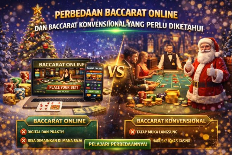 Perbedaan Bermain Baccarat Online dan Baccarat Konvensional yang Perlu Diketahui